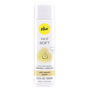 pjur med SOFT Glide Silicone Intimate Personal Lubricant 3.4oz - Eros Fine Goods