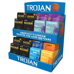 Trojan Pre Packed Display of 32pcs - Eros Fine Goods