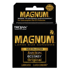 Trojan Gold Collection (3 Pack) - Eros Fine Goods
