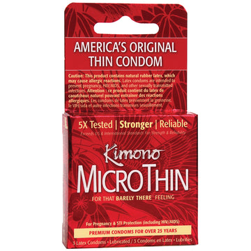 Kimono MicroThin (3 Pack) - Eros Fine Goods