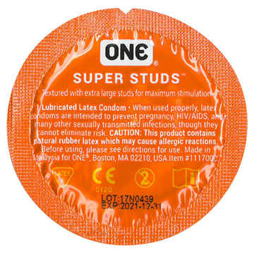ONE Super Studs Condoms (Bulk) - Eros Fine Goods