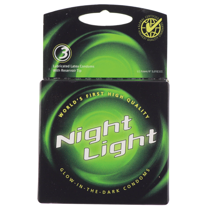 Night Light Condoms (3 Pack) - Eros Fine Goods
