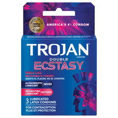 Trojan Double Ecstasy (3 Pack) - Eros Fine Goods