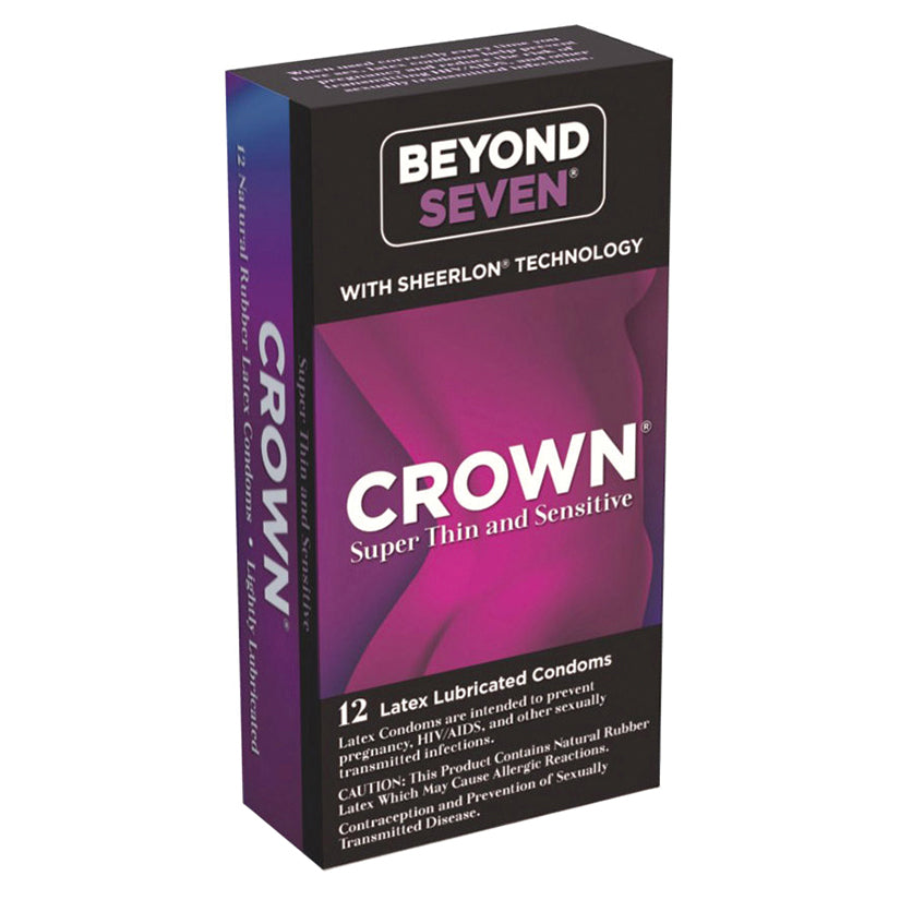 Crown Condoms 12 Count - Eros Fine Goods
