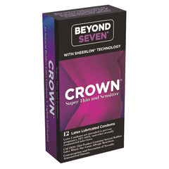 Crown Condoms 12 Count - Eros Fine Goods