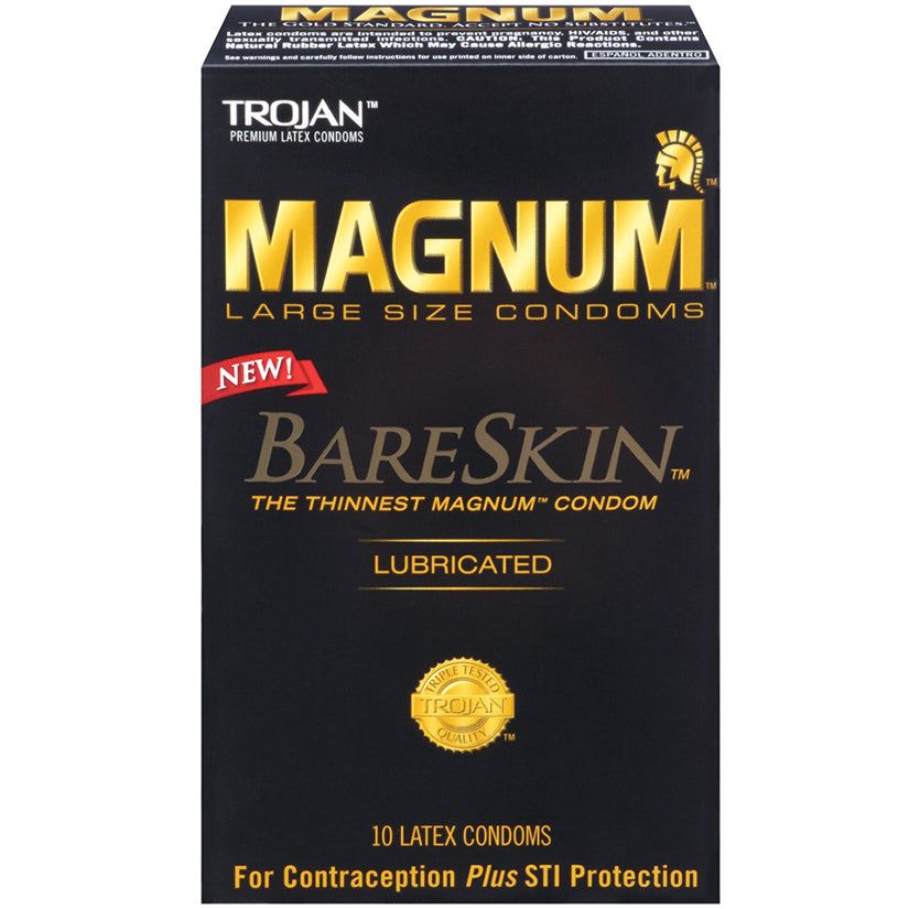 Trojan Magnum Bareskin (10 Pack) - Eros Fine Goods