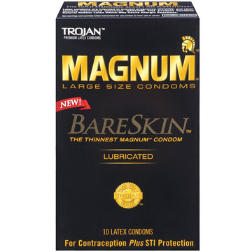 Trojan Magnum Bareskin (10 Pack) - Eros Fine Goods