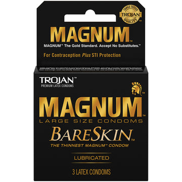 Trojan Magnum Bareskin (3 Pack) - Eros Fine Goods