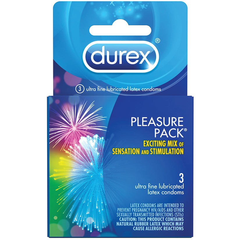 Durex Pleasure Pack (3 Pack) - Eros Fine Goods