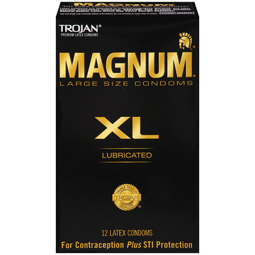 Trojan Magnum XL Condoms (12 Pack) - Eros Fine Goods