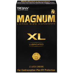 Trojan Magnum XL Condoms (12 Pack) - Eros Fine Goods