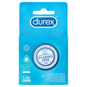 Durex Classic Condoms (3 Pack) - Eros Fine Goods