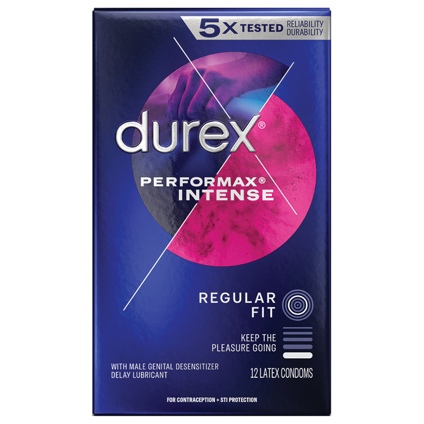 Durex Performax Intense Condom (12 Pack) - Eros Fine Goods