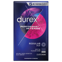 Durex Performax Intense Condom (12 Pack) - Eros Fine Goods