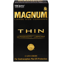 Trojan Magnum Thin (12 Pack) - Eros Fine Goods