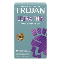 Trojan Ultra Thin (12 Pack) - Eros Fine Goods