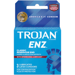 Trojan ENZ Armor Spermicidal (3 Pack) - Eros Fine Goods