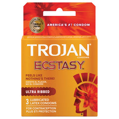 Trojan Ecstasy (3 Pack) - Eros Fine Goods