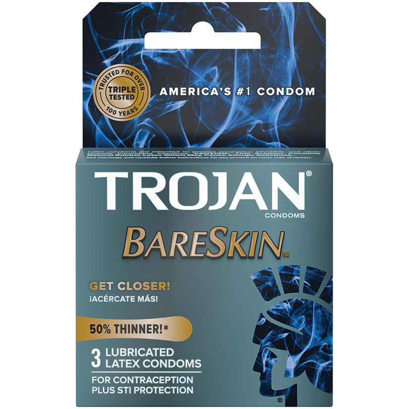 Trojan BareSkin (3 Pack) - Eros Fine Goods