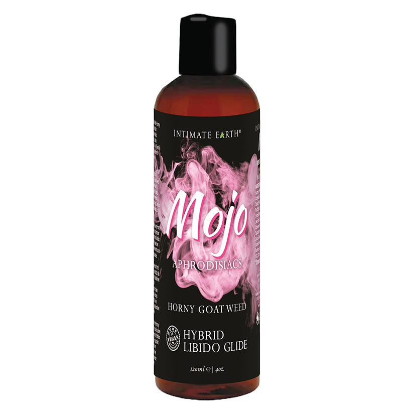 Intimate Earth Mojo Horny Goat Weed Hybrid Libido Glide 4oz - Eros Fine Goods