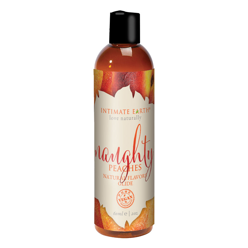 Intimate Earth Oral Pleasure Glide-Naughty Peaches 2oz - Eros Fine Goods