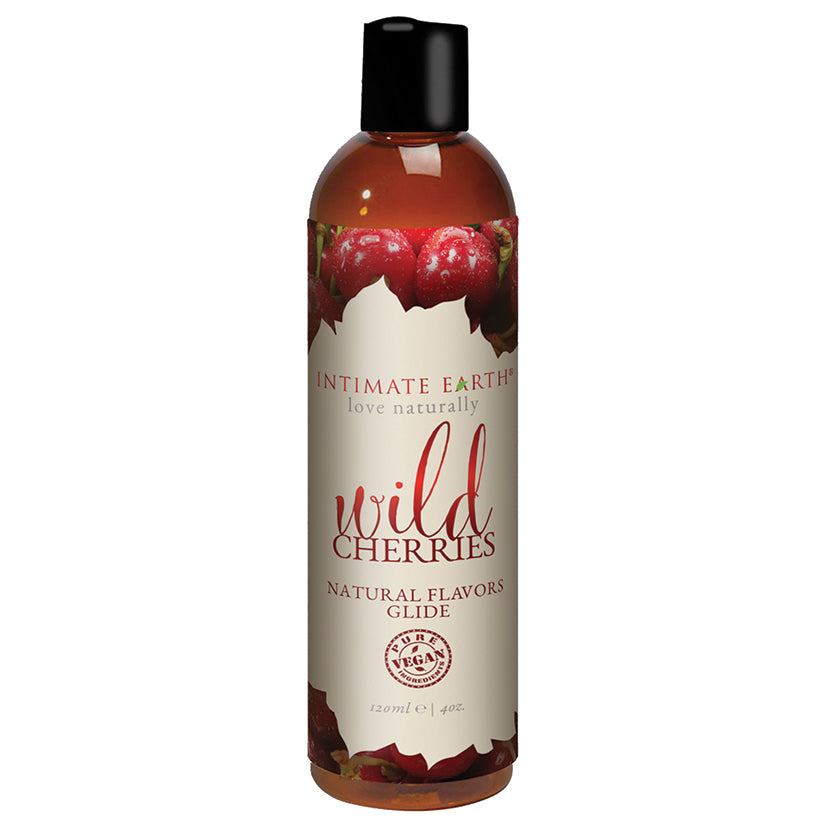 Intimate Earth Oral Pleasure Glide-Wild Cherries 4oz - Eros Fine Goods