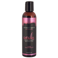Intimate Earth Aromatherapy Oil Awake-Pink Grapefruit  4oz - Eros Fine Goods