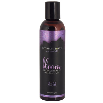 Intimate Earth Aromatherapy Oil Bloom-Peony Blush 4oz - Eros Fine Goods
