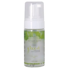 Intimate Earth Foaming Toy Cleaner-Green Tea Tree 3.4oz - Eros Fine Goods