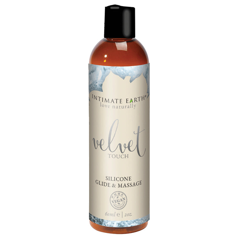 Intimate Earth Velvet Touch Silicone Glide & Massage 2oz - Eros Fine Goods