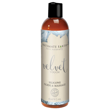 Intimate Earth Velvet Touch Silicone Glide & Massage 2oz - Eros Fine Goods