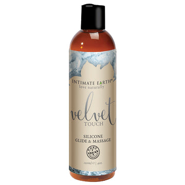 Intimate Earth Velvet Touch Silicone Glide & Massage 4oz - Eros Fine Goods