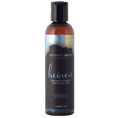 Intimate Earth Aromatherapy Oil Heaven-Hazelnut Biscotti 4oz - Eros Fine Goods