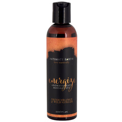 Intimate Earth Aromatherapy Oil Energize Orange Ginger 4oz - Eros Fine Goods
