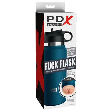 PDX Plus Fuck Flask Private Pleaser-Light - Eros Fine Goods