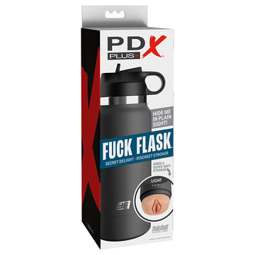 PDX Plus Fuck Flask Secret Delight-Light - Eros Fine Goods