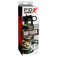 PDX Plus Fap Flask Happy Camper-Frosted - Eros Fine Goods