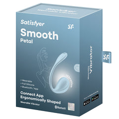 Satisfyer Smooth Petal-Light Blue - Eros Fine Goods