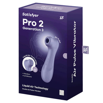 Satisfyer Pro 2 Generation 3-Lilac - Eros Fine Goods