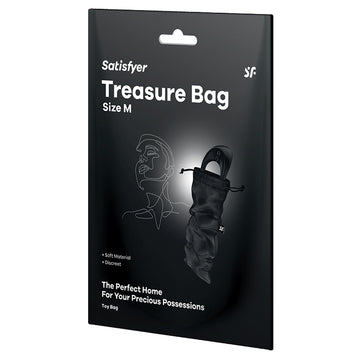 Satisfyer Treasure Bag M-Black - Eros Fine Goods