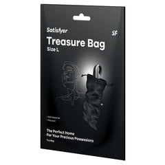 Satisfyer Treasure Bag L-Black - Eros Fine Goods
