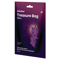 Satisfyer Treasure Bag L-Violet - Eros Fine Goods