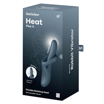 Satisfyer Heat Flex 4-Grey - Eros Fine Goods