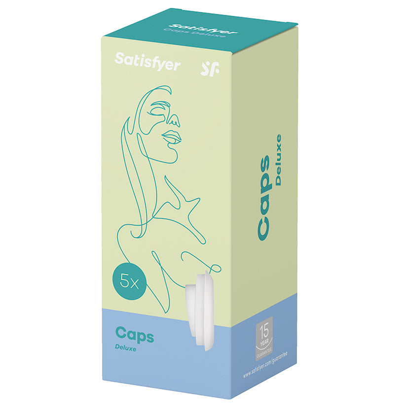 Satisfyer Deluxe Climax Tips-White - Eros Fine Goods