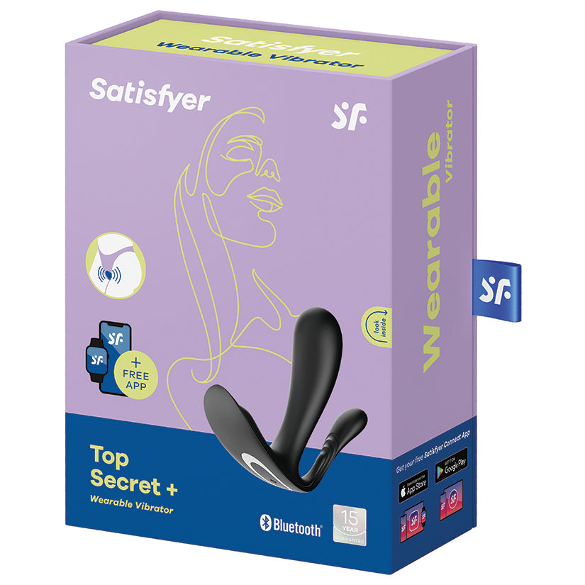 Satisfyer Top Secret+-Black - Eros Fine Goods