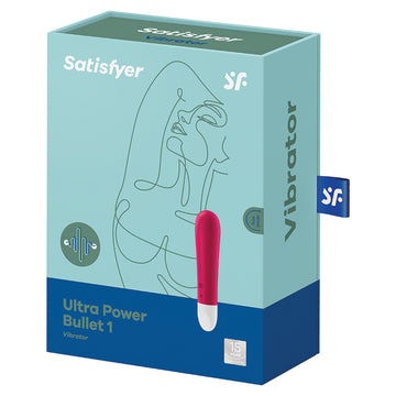 Satisfyer Ultra Power Bullet 1-Red - Eros Fine Goods