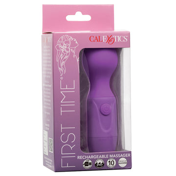 First Time Rechargeable Massager-Purple - Eros Fine Goods