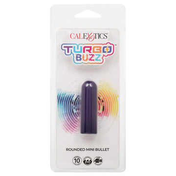 Turbo Buzz Rounded Mini Bullet-Purple - Eros Fine Goods