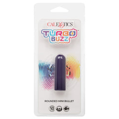 Turbo Buzz Rounded Mini Bullet-Purple - Eros Fine Goods