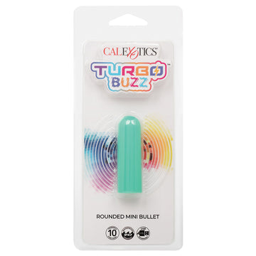 Turbo Buzz Rounded Mini Bullet-Green - Eros Fine Goods